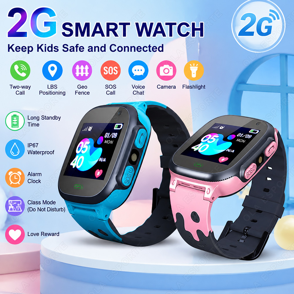Smartwatch Watches Gift For Boys With Gps - Jam Tangan Pintar Anak Baru Layar