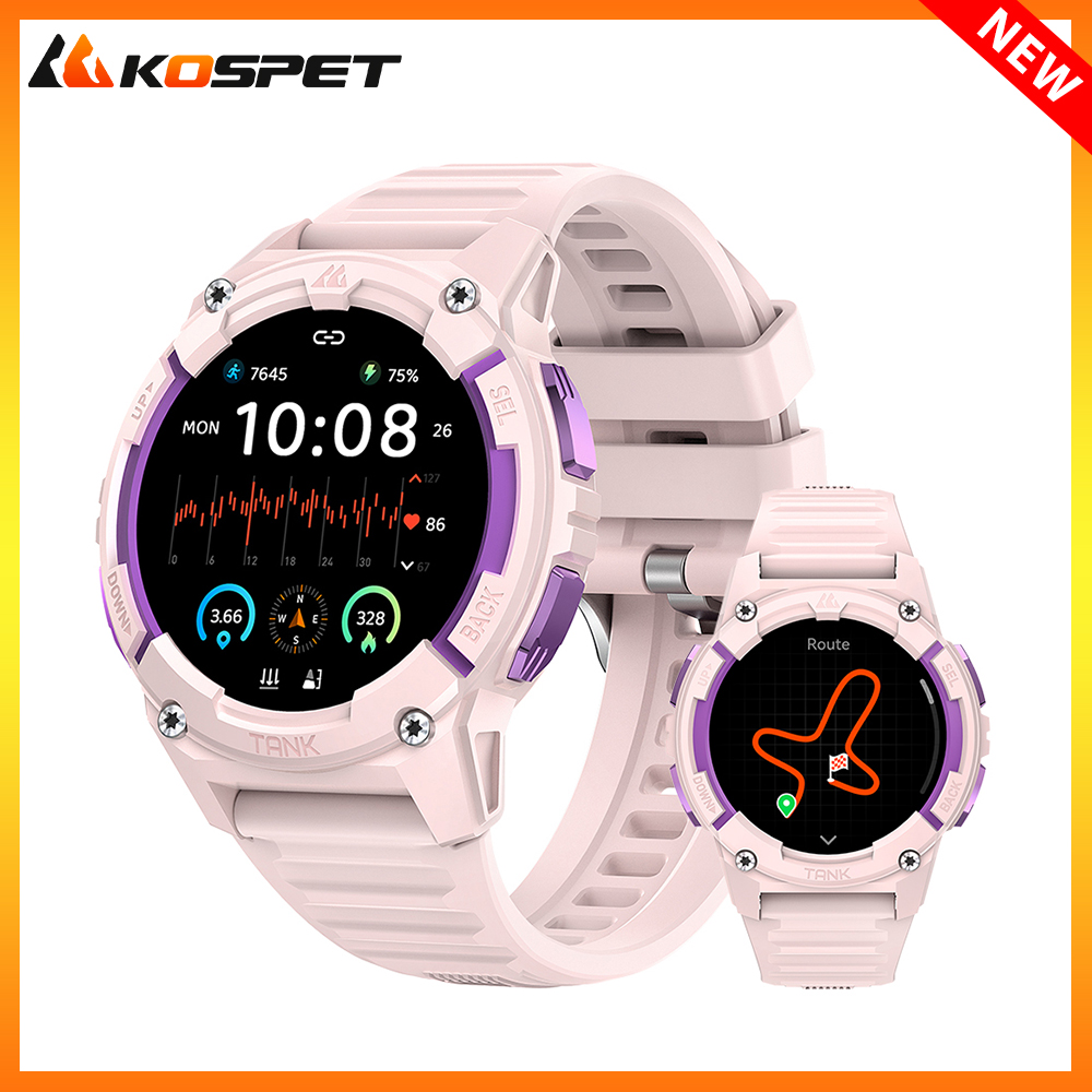 Smartwatch Digital Watches For Women - KOSPET TANK S2 jam tangan pintar