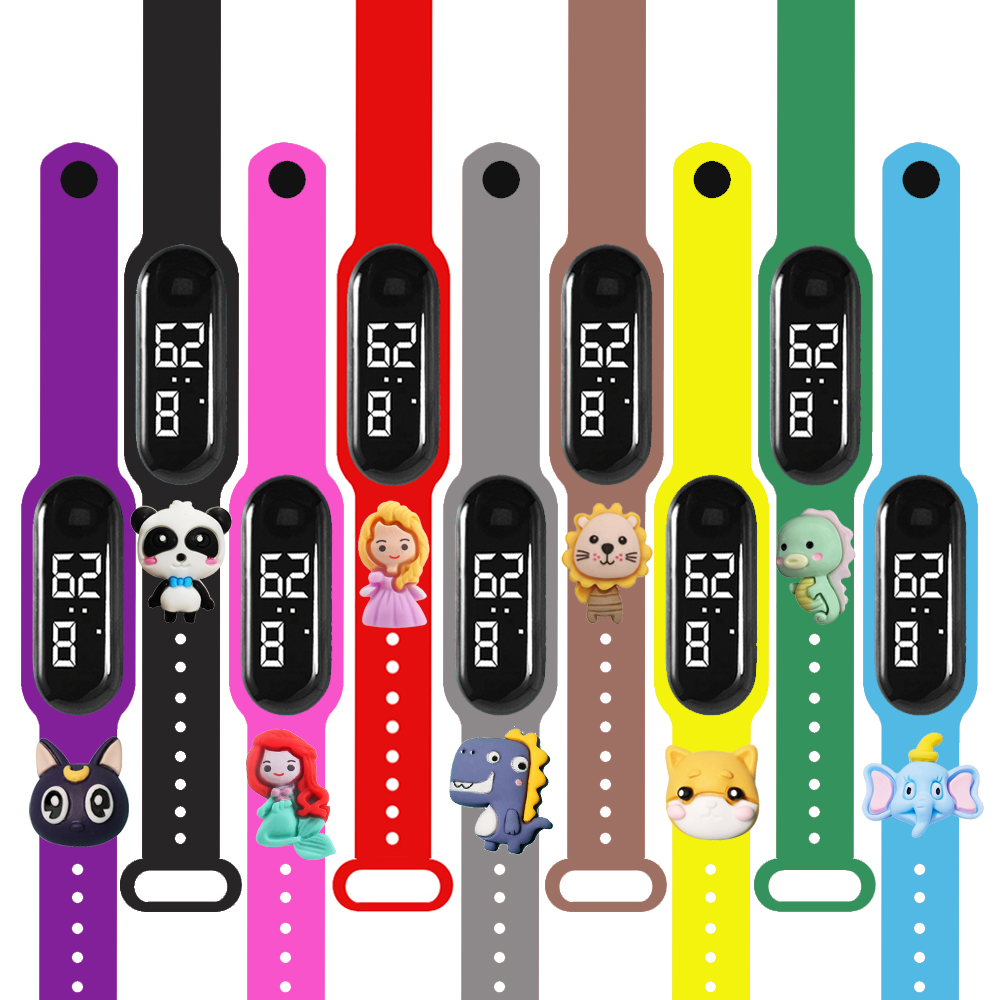 Smartwatch Digital Watches For Kids - Jam Tangan Pintar Multi-warna Untuk Anak