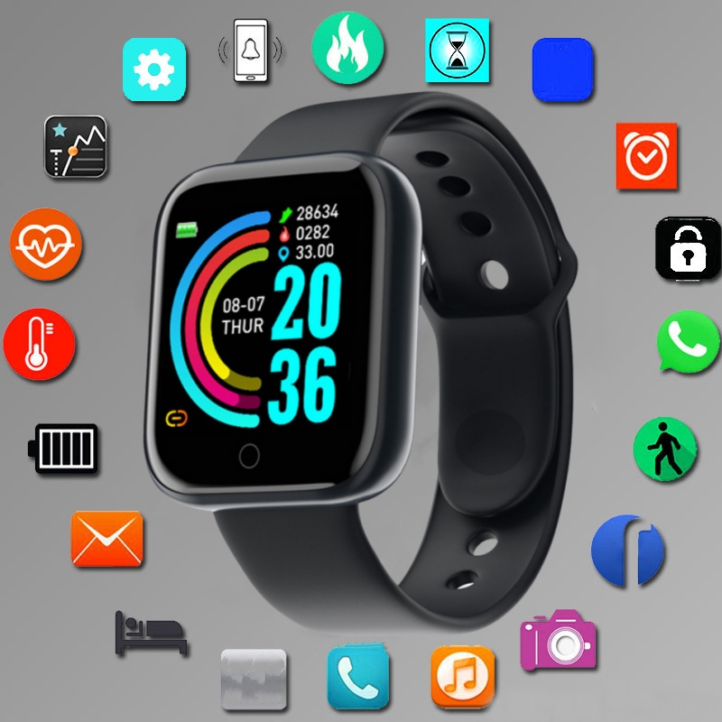 Smartwatch Digital Watches For Women - Jam tangan pintar olahraga pria dan