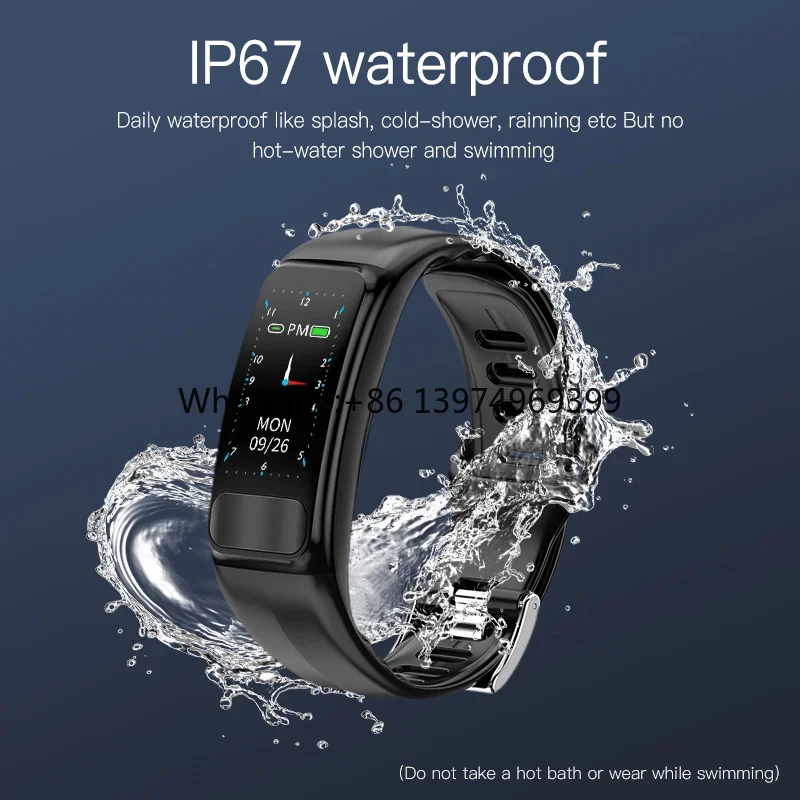Couple Watches Smartwatch - Jam Tangan Pintar Model Gelang untuk