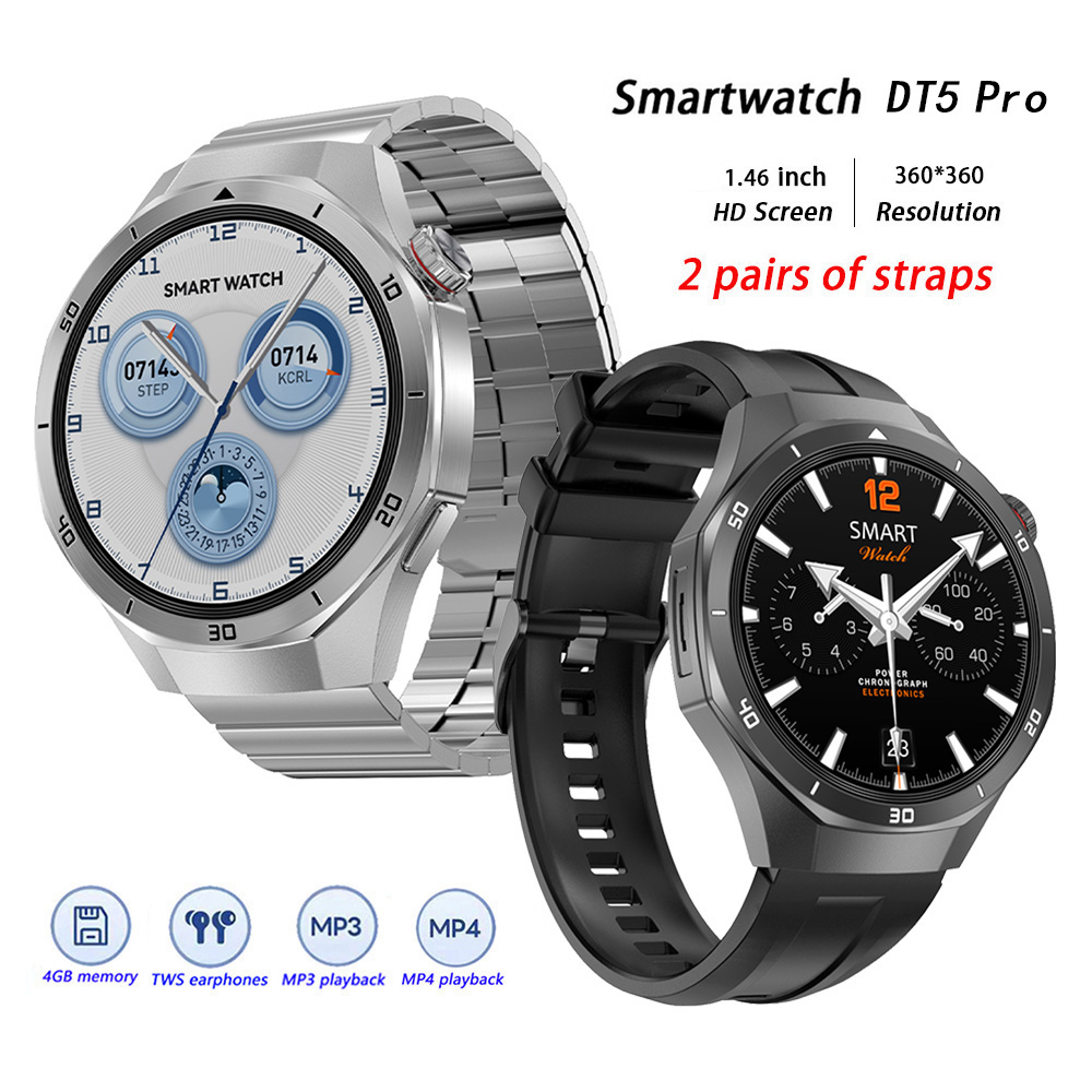 Smartwatch Digital Watches For Women - DT5 Pro Jam Tangan Pintar untuk