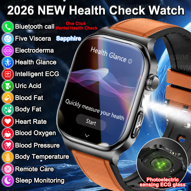 Smartwatch Health Watches For Women - Jam Tangan Pintar Diagnosa Akurat Terbaru