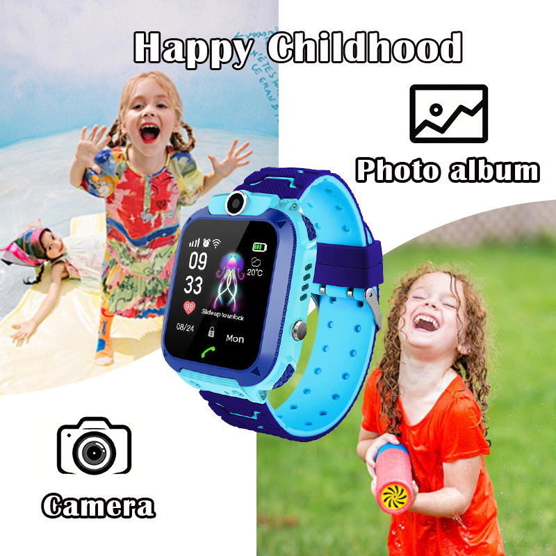 Smartwatch Watches Gift For Boys With Gps - Jam Tangan Pintar Anak Q12B dengan