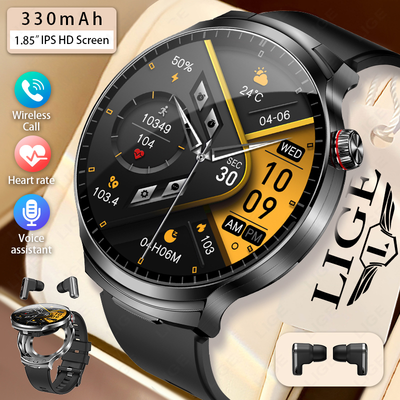 Smartwatch Noise Watches - LIGE 2026 TWS 2 in 1