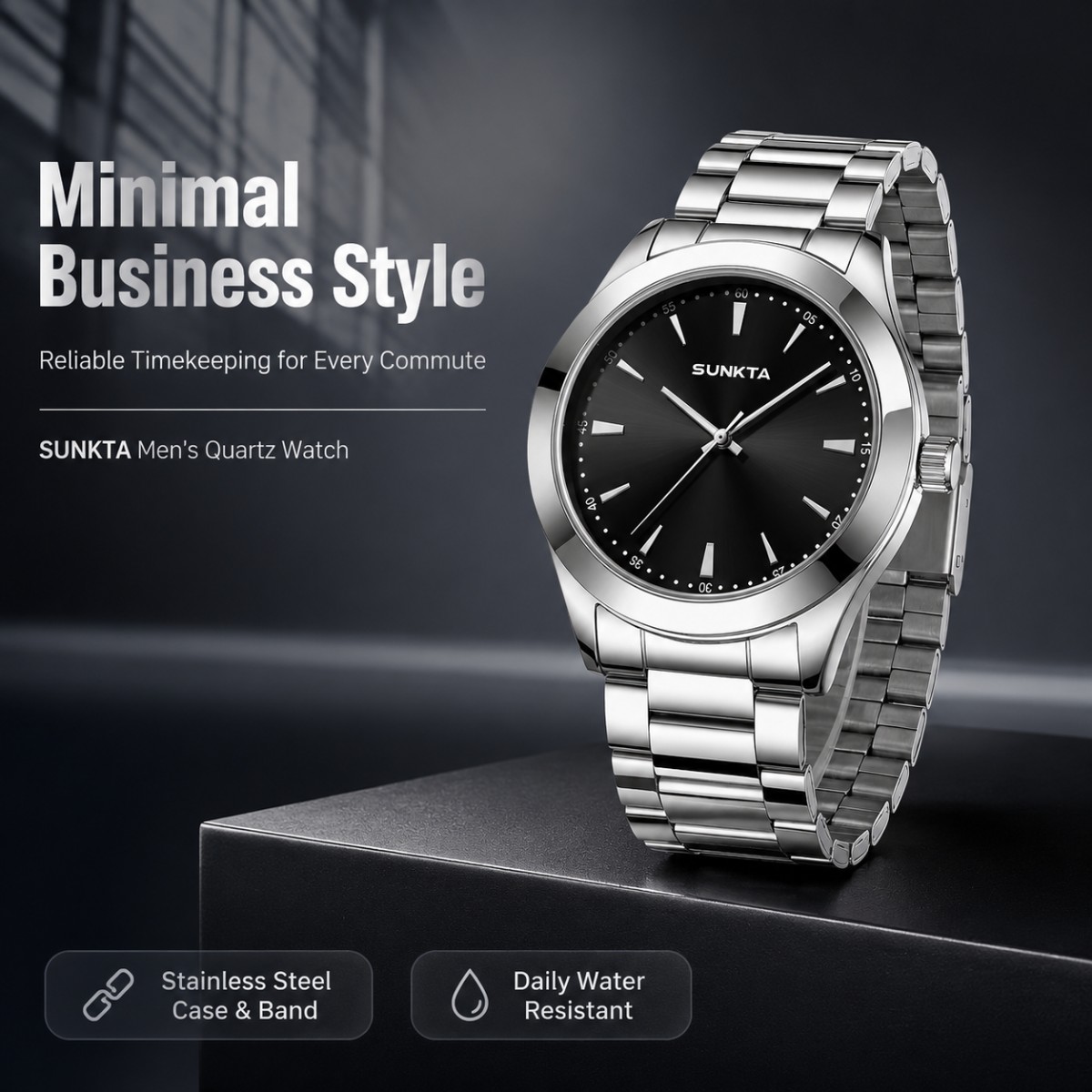 Smartwatch New Watches For Men - SUNKTA Jam Tangan Pria Militer Baru