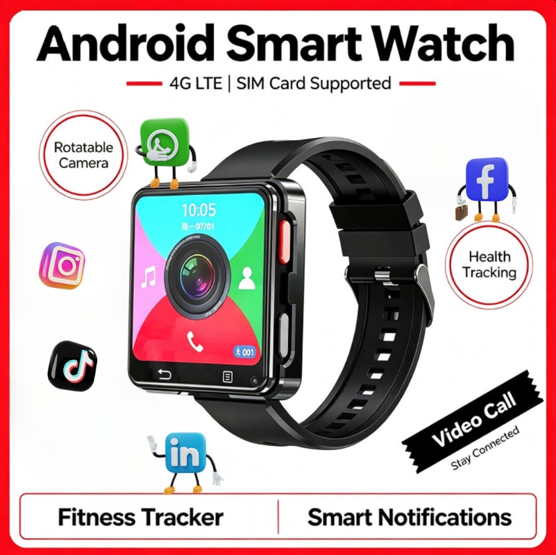 Smartwatch Watches Birthday Gift For Men - Jam Tangan Pintar Pria Wanita, Jam