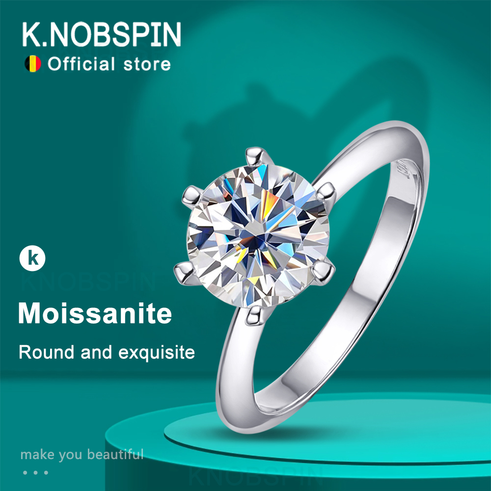 Vs Smartwatch - KNOBSPIN D VVS Moissanite cincin untuk