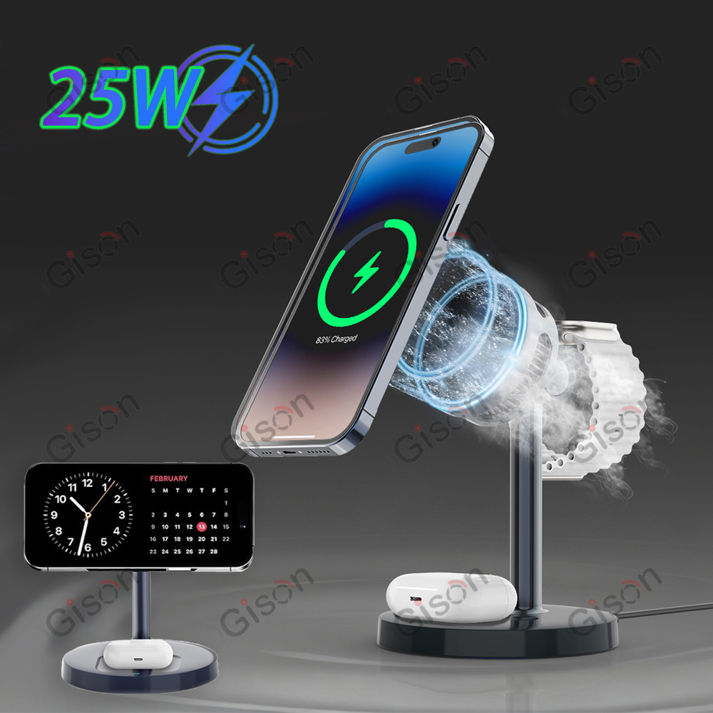 Smartwatch Phone Watches - Pengisi Daya Nirkabel Magnetik 3 in