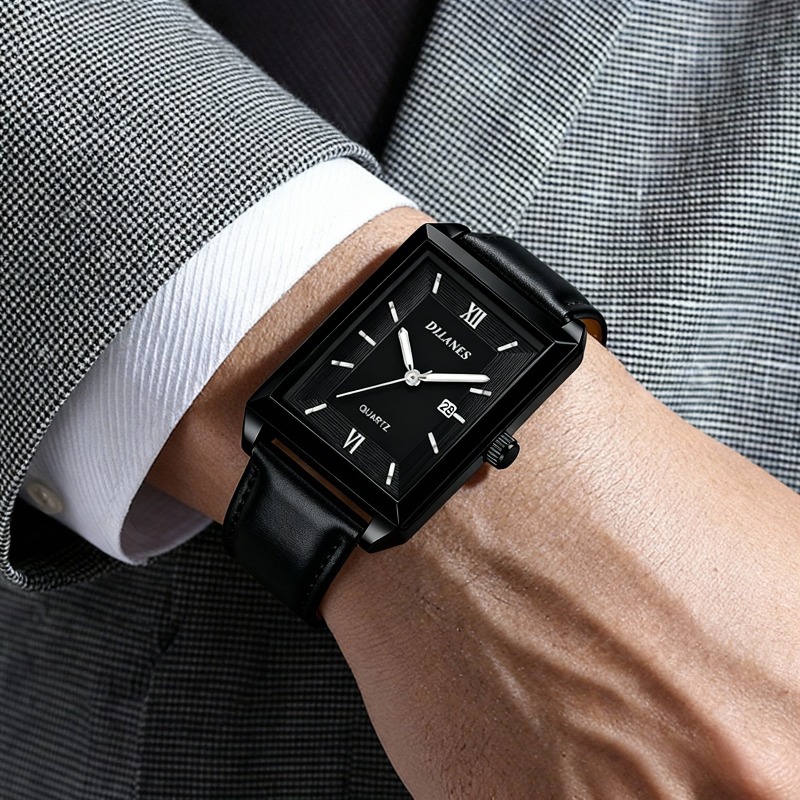 Smartwatch New Watches For Men - Jam Tangan Pria Kulit Kasual Jam