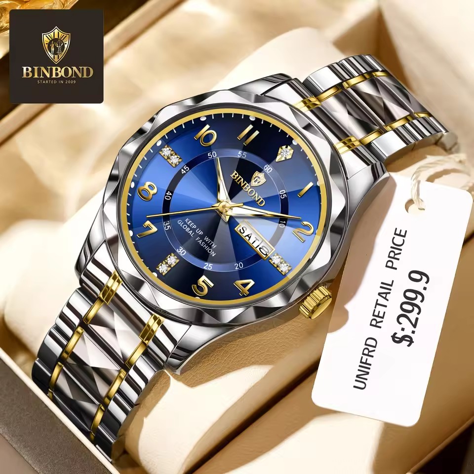 Smartwatch Trending Watches For Men - Jam Tangan Pria Tren Fashion Lampu