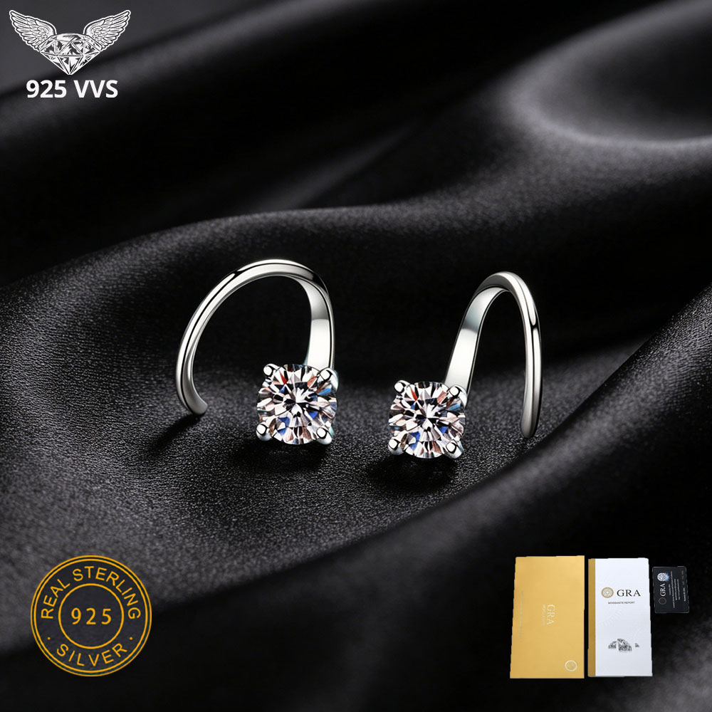 Vs Smartwatch - Anting Perak Sterling 925 Baru 1