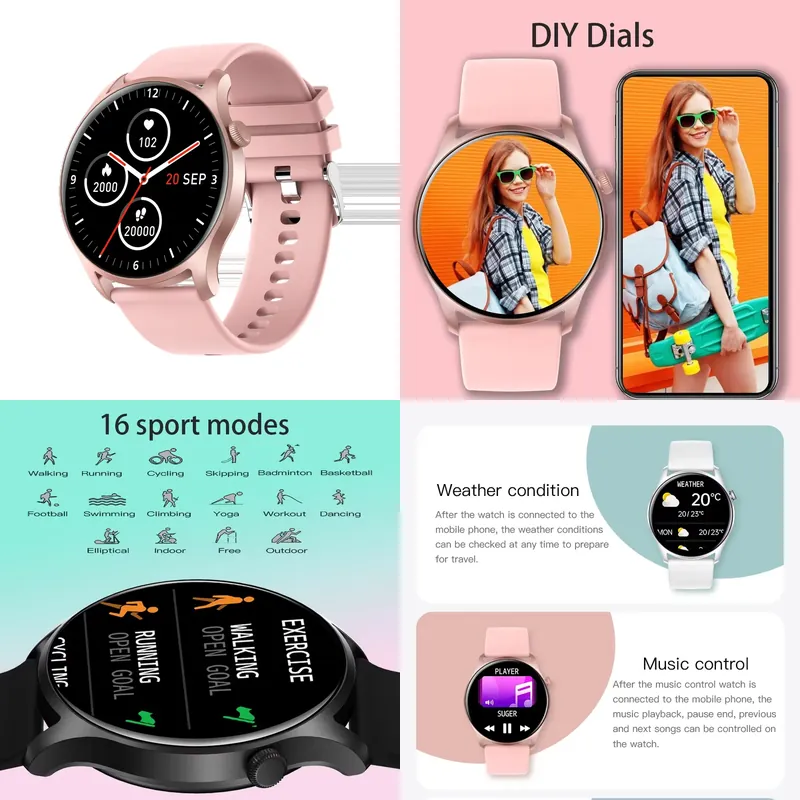 Smartwatch Watches For Men - SENBONO MAX8 Jam Tangan Pintar Pria