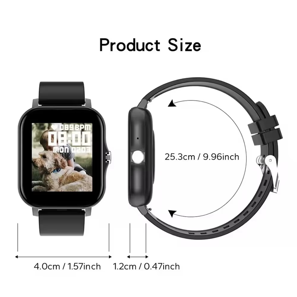 Lenovo 2026 Jam Tangan Pintar  - Smartwatch Digital Watches For Women ulasan dan harga