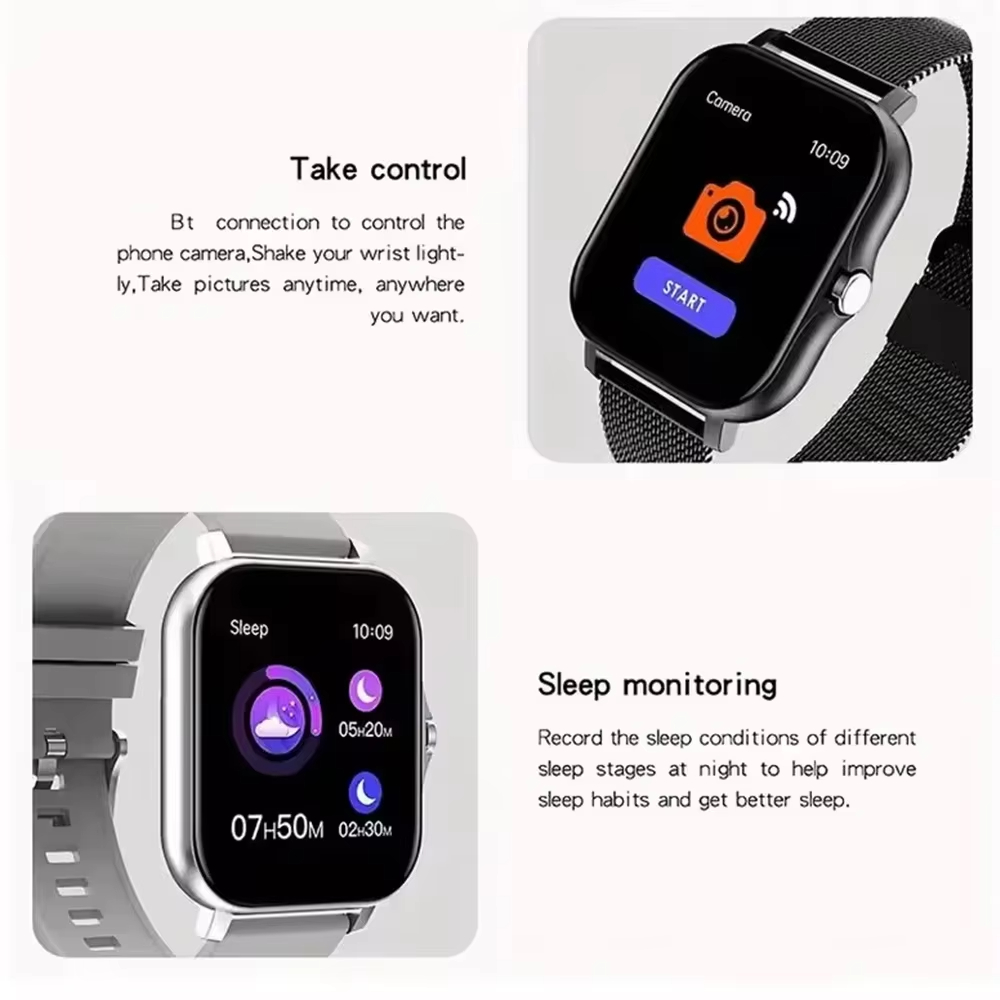 Lenovo 2026 Jam Tangan Pintar  - Smartwatch Digital Watches For Women ulasan dan harga