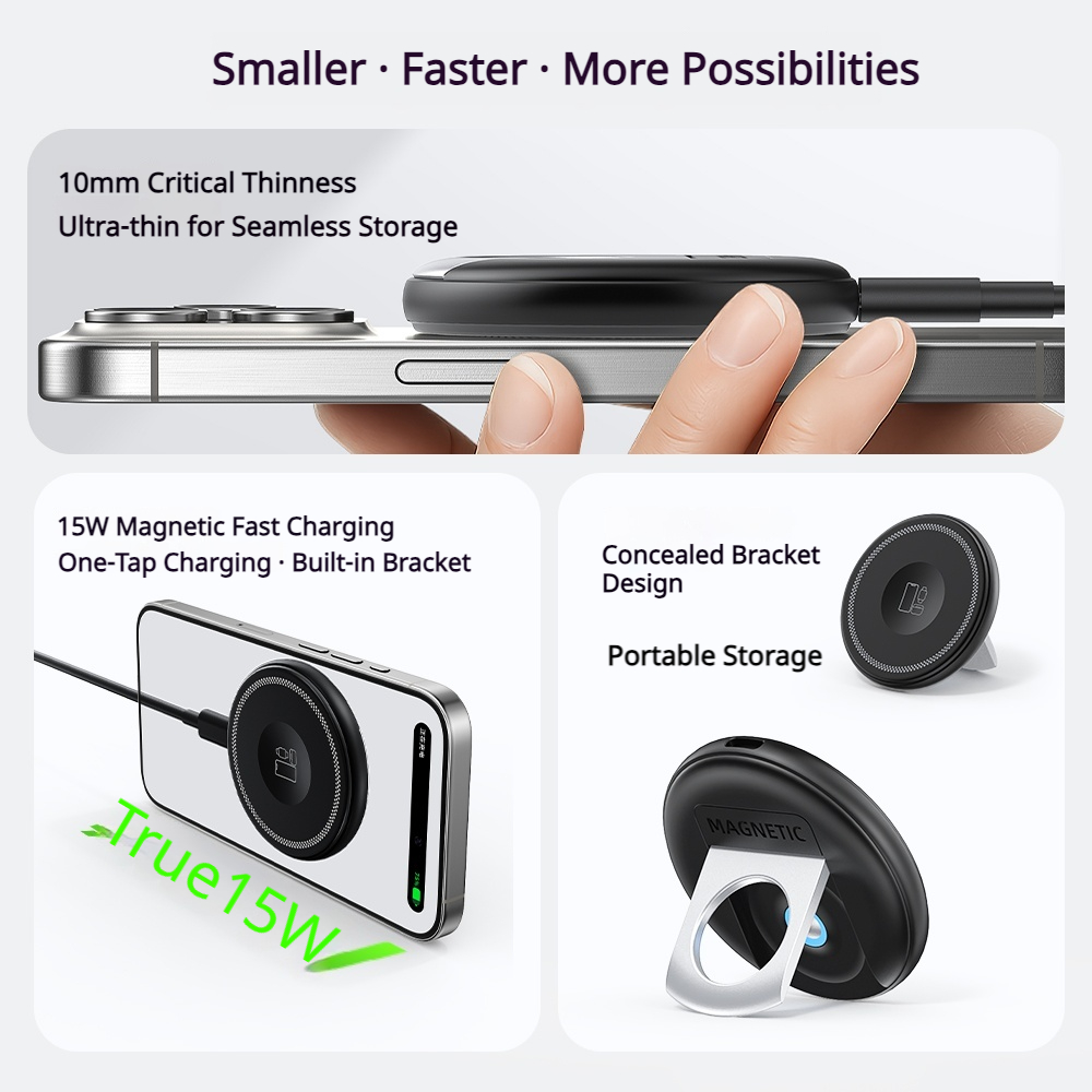 Pengisi Daya Nirkabel Magnetik - Smartwatch Phone Watches ulasan dan harga
