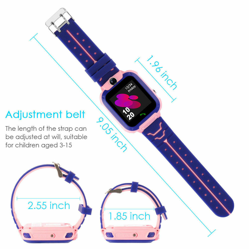 Jam tangan pintar anak, 2G pan - Smartwatch Digital Watches For Kids ulasan dan harga