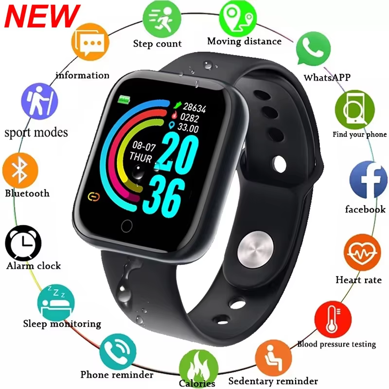 Jam Tangan Pintar Pria Wanita  - Smartwatch Watches Birthday Gift For Men ulasan dan harga