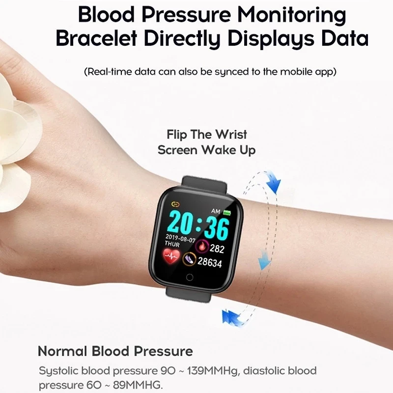 Jam Tangan Pintar Pria Wanita  - Smartwatch Watches Birthday Gift For Men ulasan dan harga