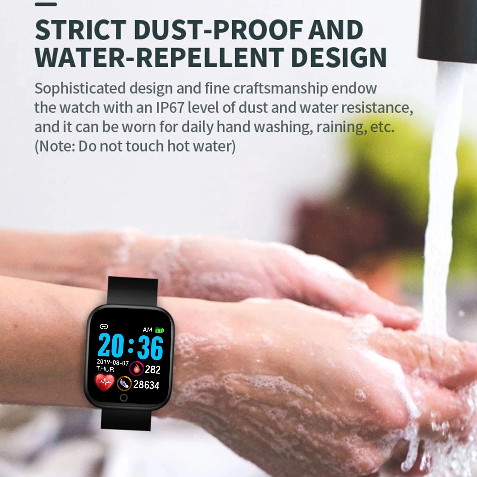 Jam Tangan Pintar Pria Wanita  - Smartwatch Watches Birthday Gift For Men ulasan dan harga
