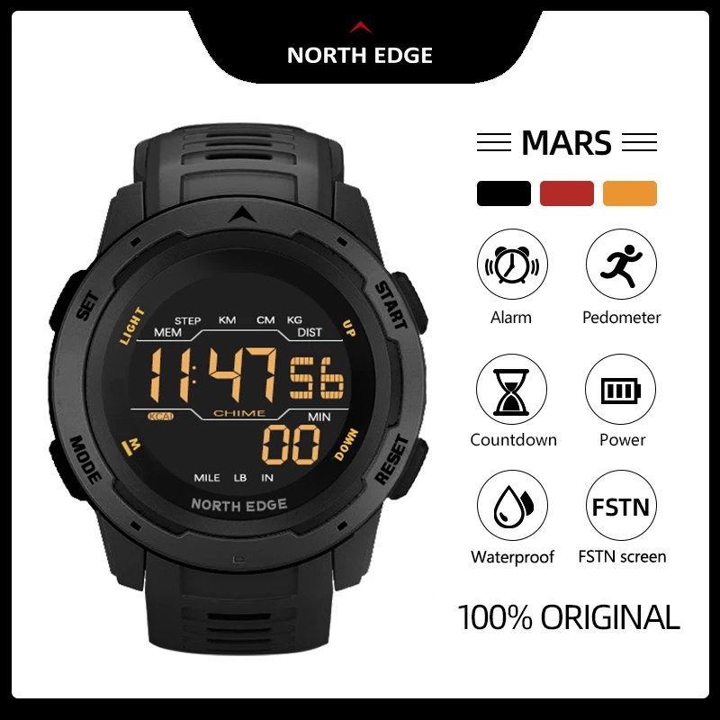 Jam Tangan Pintar NORTH EDGE u - Smartwatch Digital Watches For Women ulasan dan harga