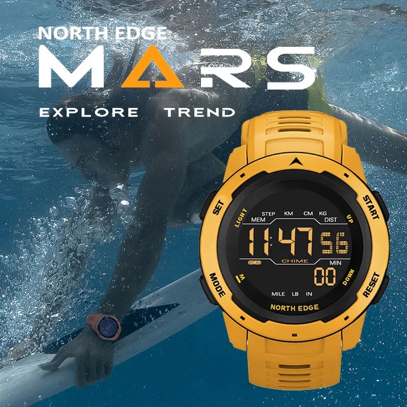 Jam Tangan Pintar NORTH EDGE u - Smartwatch Digital Watches For Women ulasan dan harga