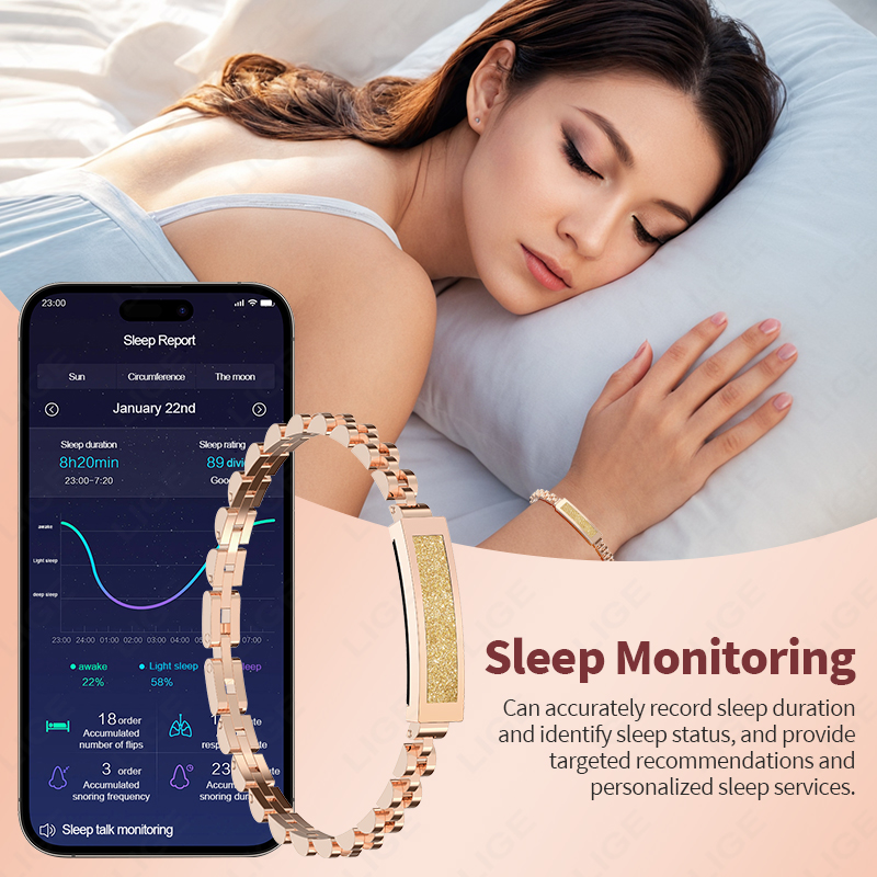 LIGE Jam Tangan Pintar Baru Wa - Smartwatch Health Watches For Women ulasan dan harga