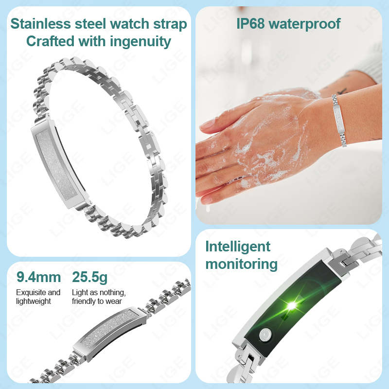 LIGE Jam Tangan Pintar Fashion - Smartwatch Digital Watches For Women ulasan dan harga