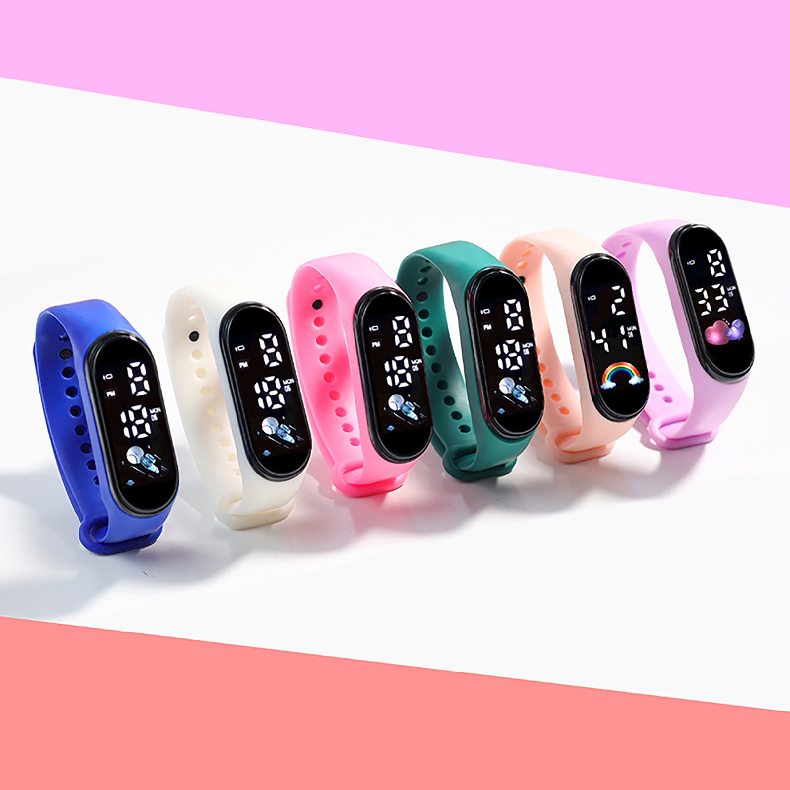 Jam Tangan Pintar Kawaii untuk - Smartwatch Digital Watches For Kids ulasan dan harga