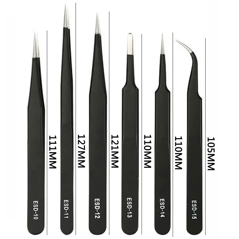 6 Buah/Set Pinset Anti Statis  - Watch Watch Xs ulasan dan harga