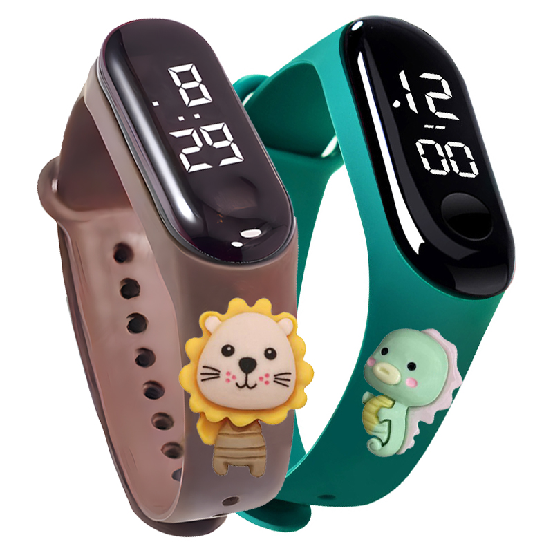 Jam Tangan Pintar Multi-warna  - Smartwatch Digital Watches For Kids ulasan dan harga