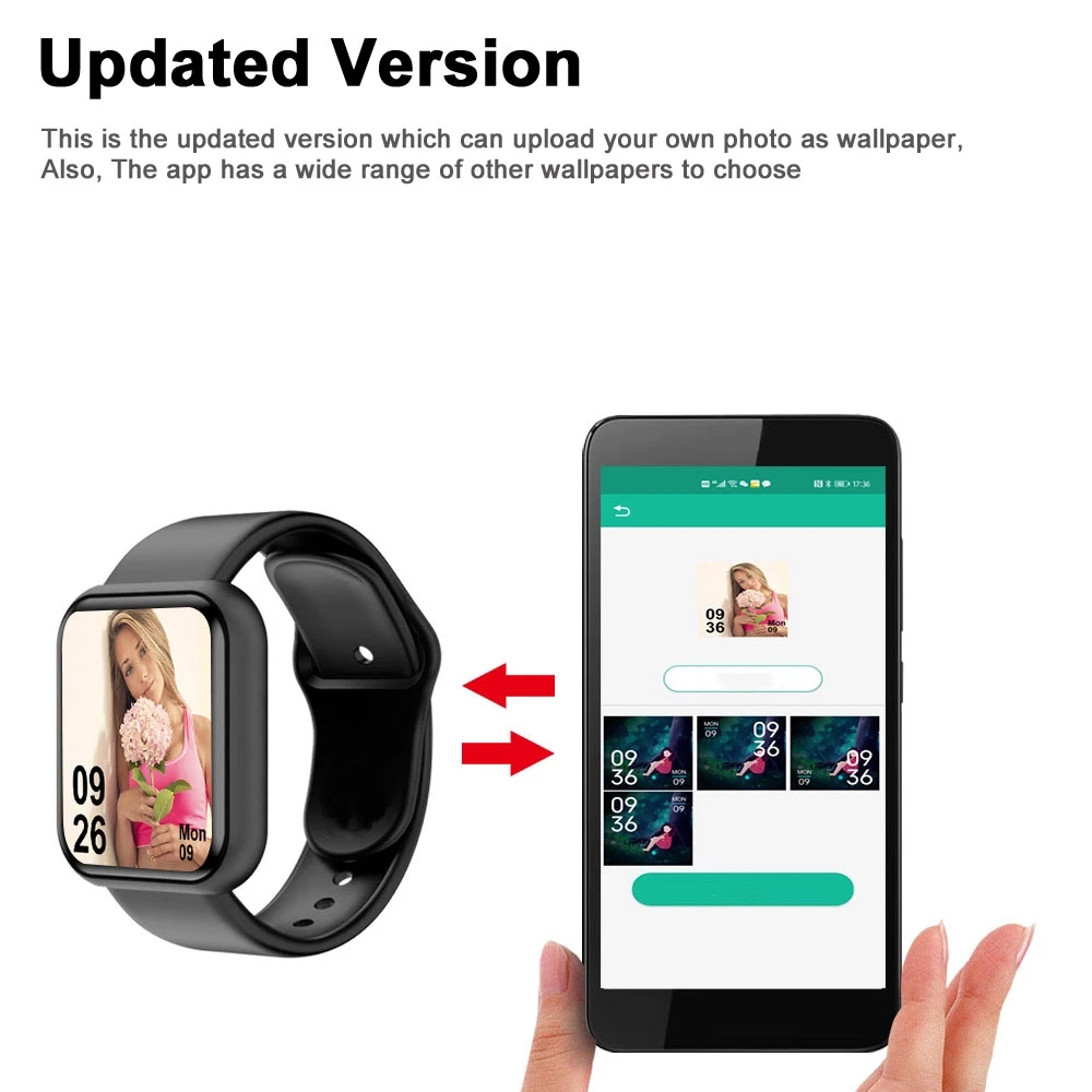 Jam tangan pintar olahraga pri - Smartwatch Digital Watches For Women ulasan dan harga