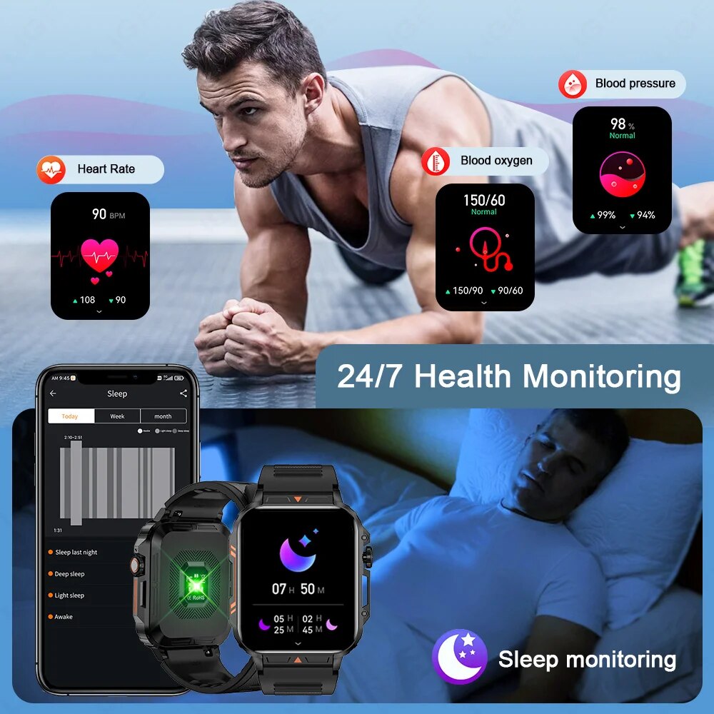 LIGE jam tangan pintar layar 1 - Smartwatch Health Watches For Women ulasan dan harga