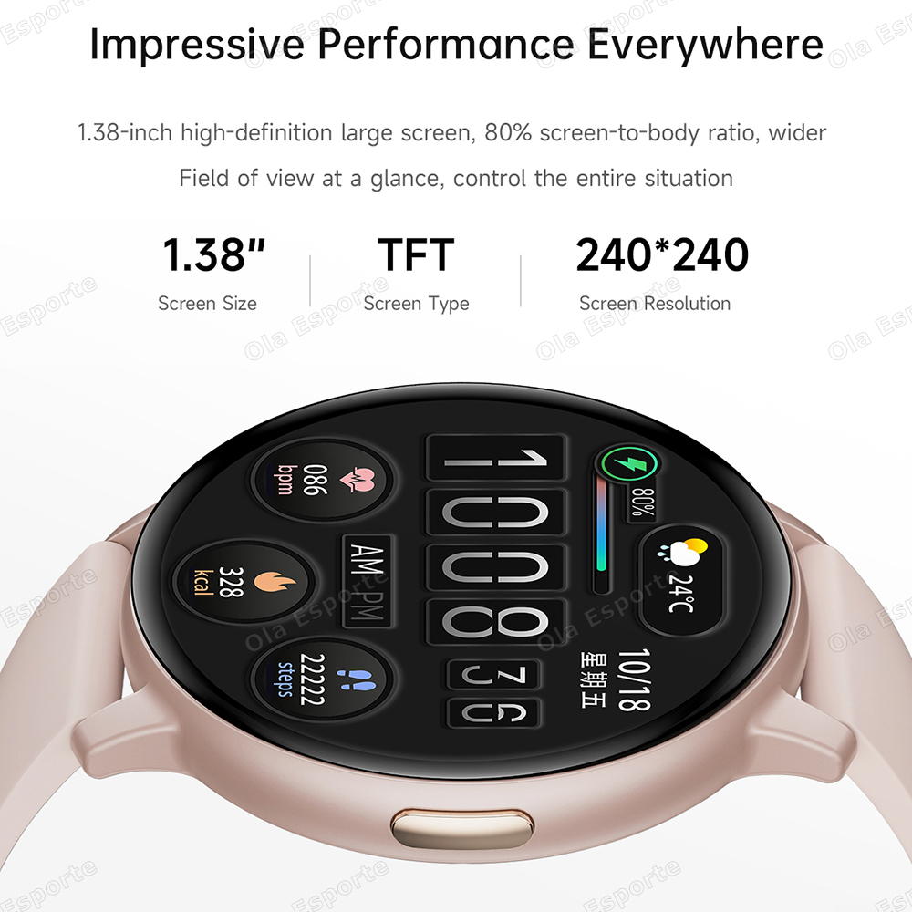 Jam Tangan Pintar Olahraga Bar - Smartwatch Health Watches For Women ulasan dan harga