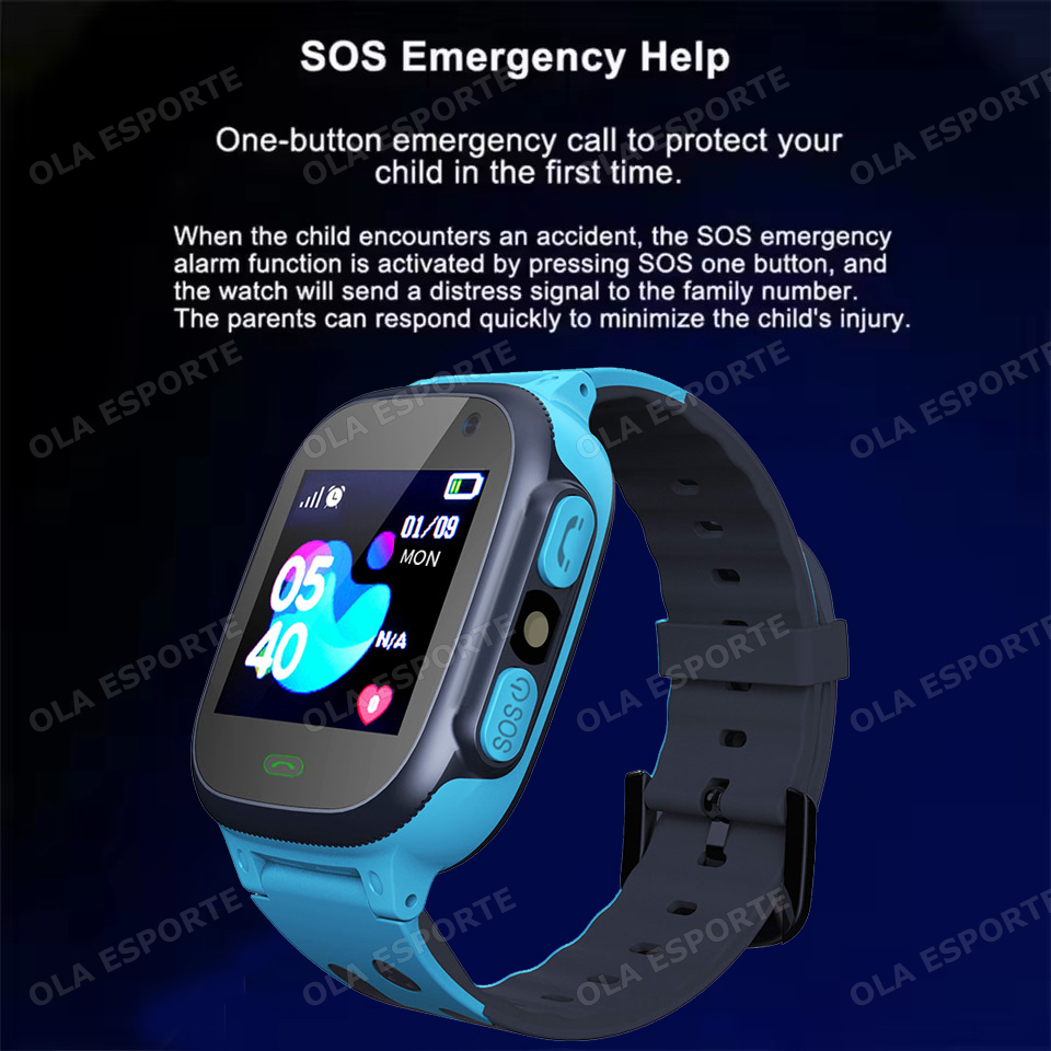 Jam Tangan Pintar Anak 2025 La - Smartwatch Watches Gift For Boys With Gps ulasan dan harga