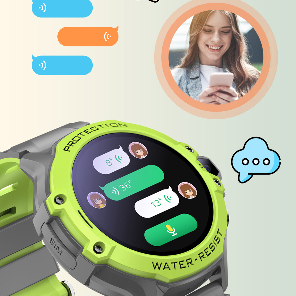 Jam Tangan Anak VALDUS VK55 SO - Smartwatch Watches Gift For Boys With Gps ulasan dan harga