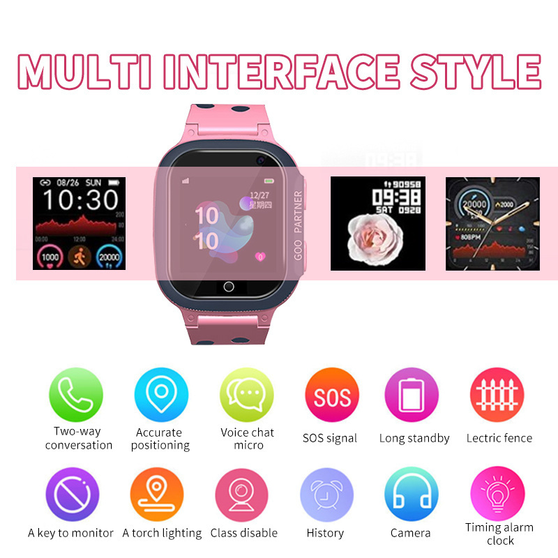 Jam Tangan Pintar Anak Jam Tan - Smartwatch Digital Watches For Kids ulasan dan harga