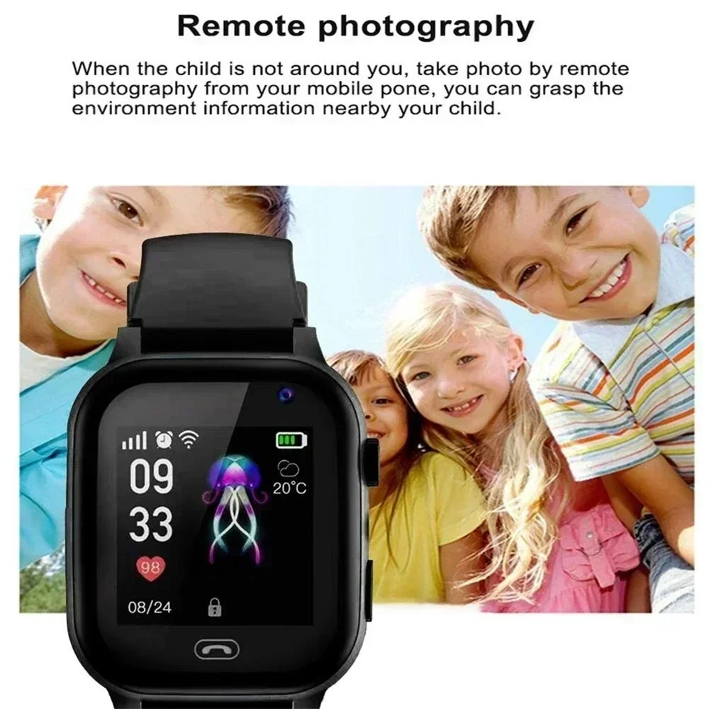 Xiaomi jam tangan pintar anak  - Smartwatch Watches Gift For Boys With Gps ulasan dan harga