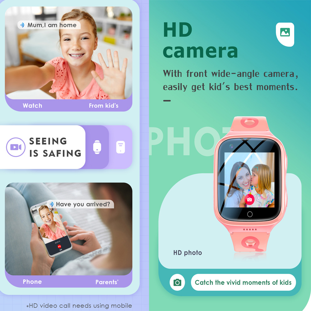 Jam Tangan Pintar 4G GPS WiFi  - Smartwatch Watches Gift For Boys With Gps ulasan dan harga