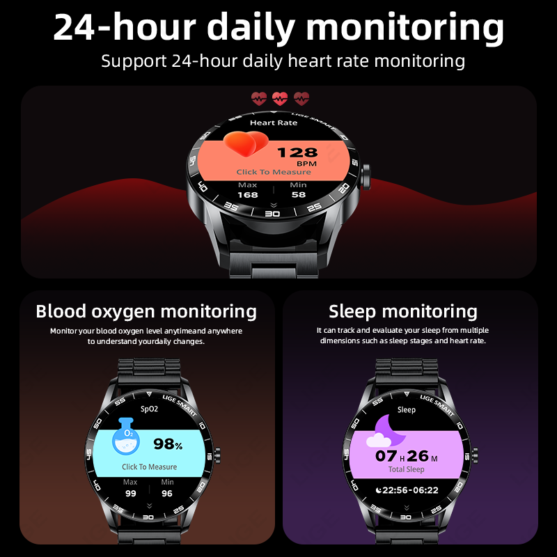 LIGE Jam Tangan Pintar Baru Ja - Smartwatch Watches Birthday Gift For Men ulasan dan harga