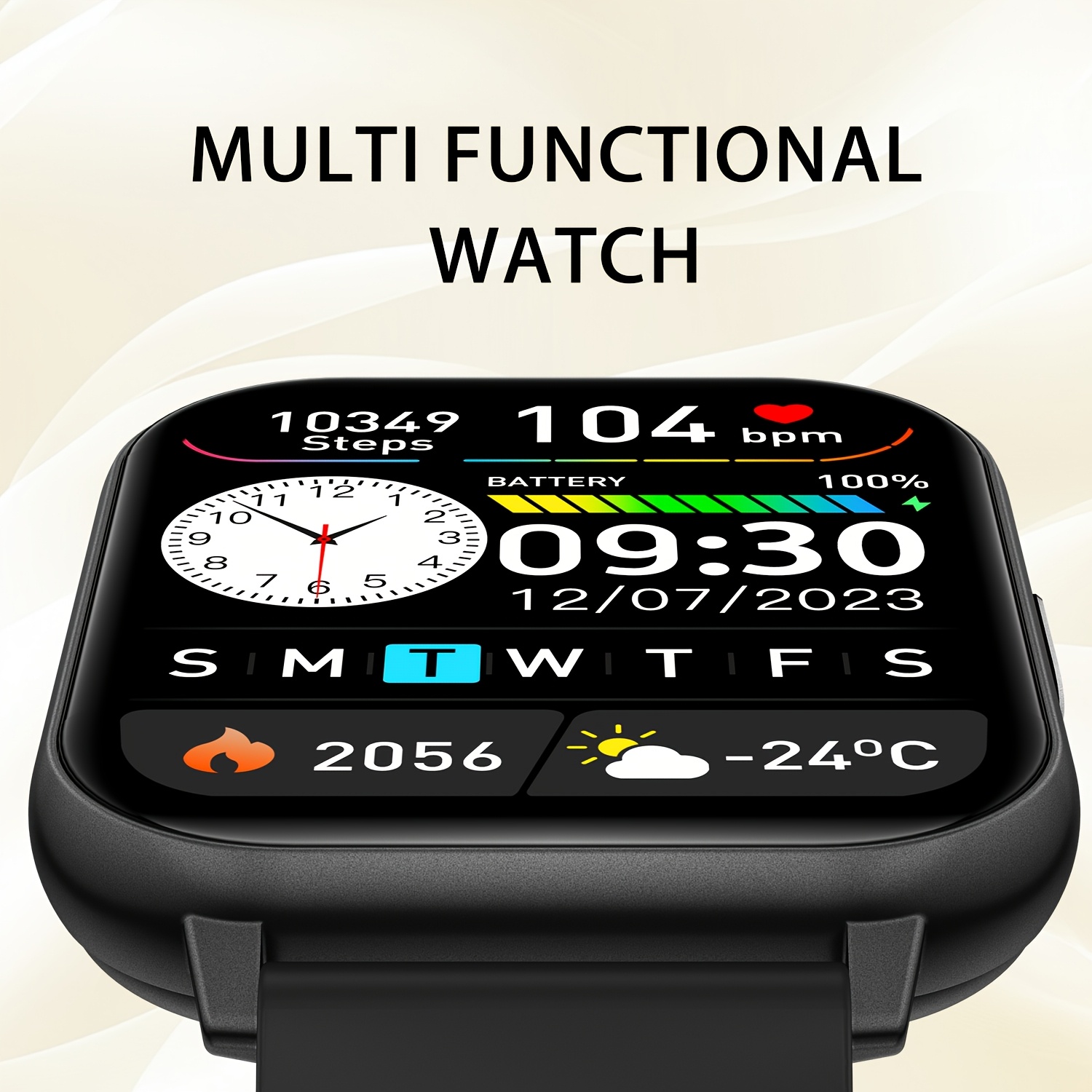 Jam Tangan Pintar Olahraga, La - Smartwatch Watches Birthday Gift For Men ulasan dan harga