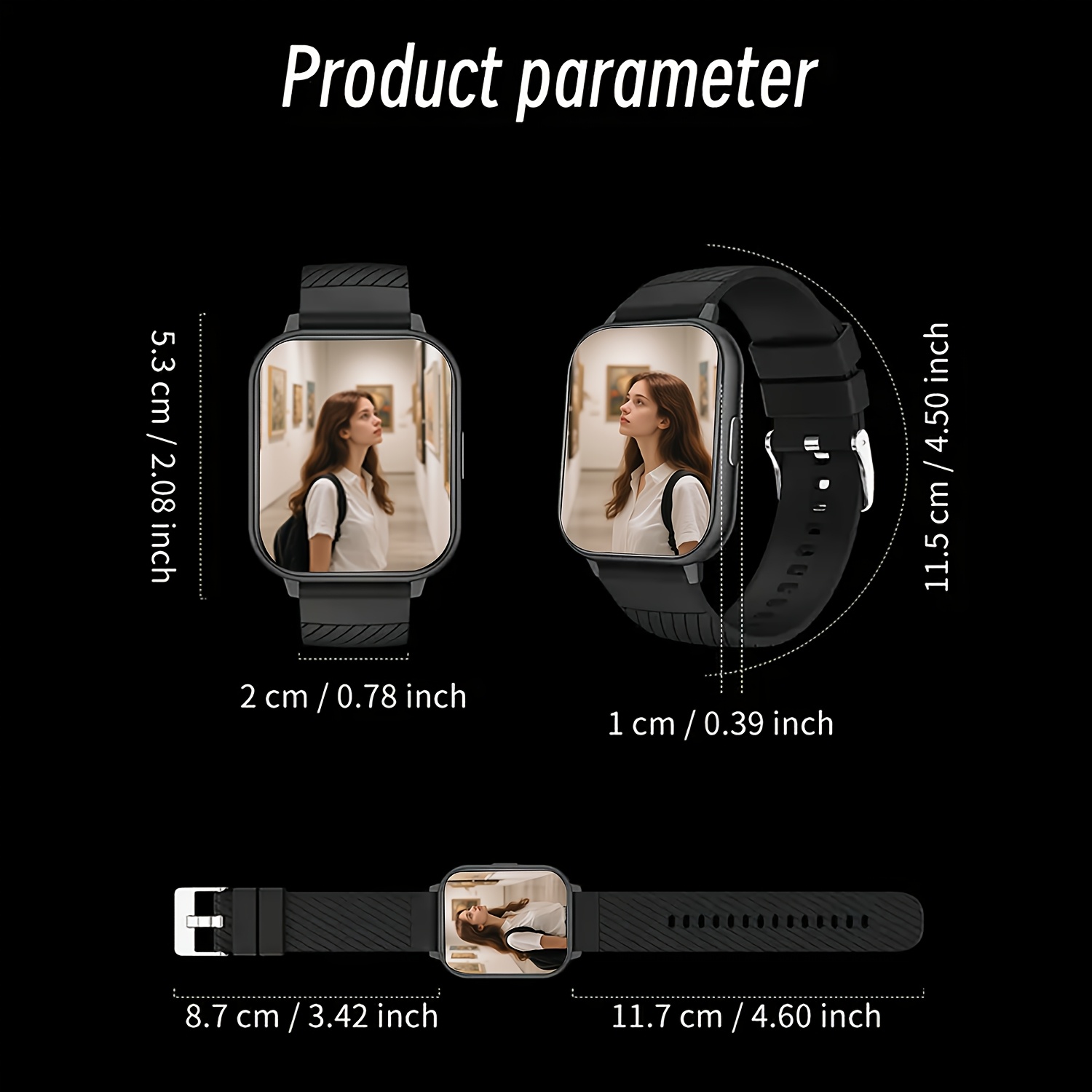 Jam Tangan Pintar Olahraga, La - Smartwatch Watches Birthday Gift For Men ulasan dan harga