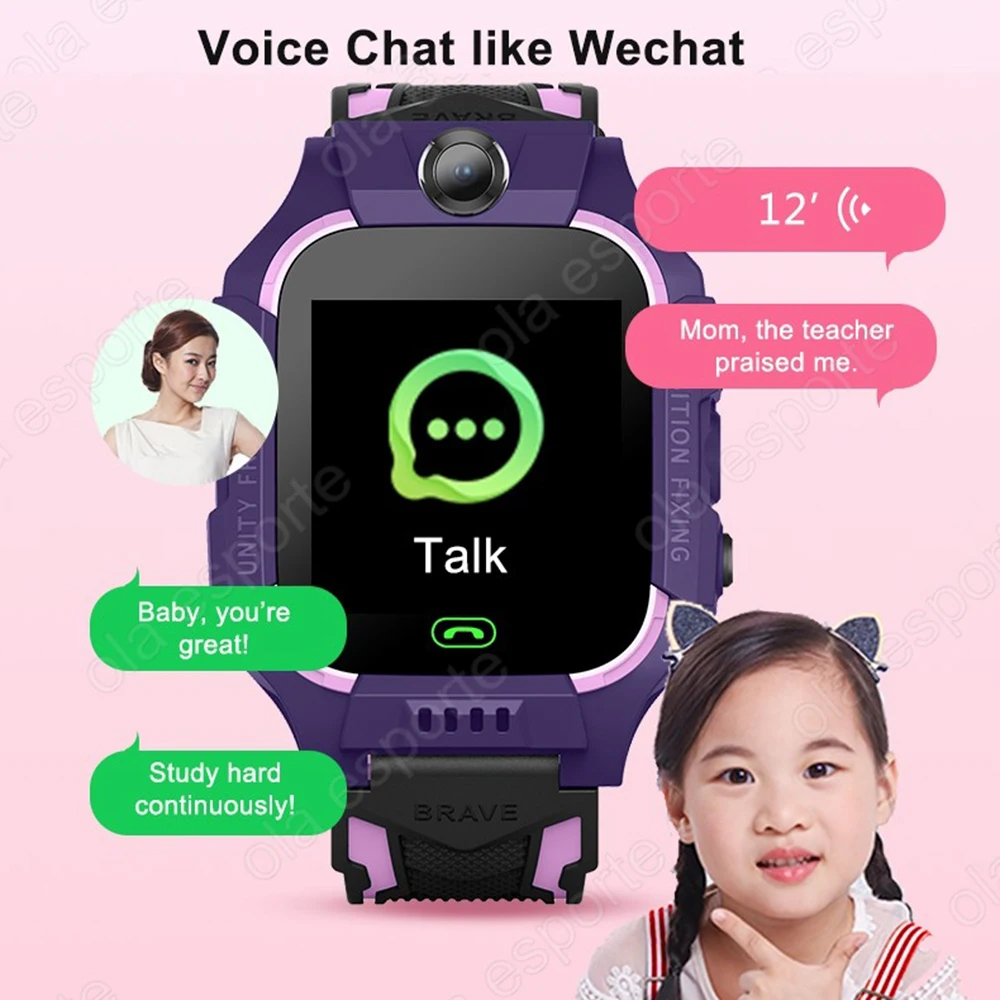 Jam Tangan Pintar Anak dengan  - Smartwatch Watches Gift For Boys With Gps ulasan dan harga