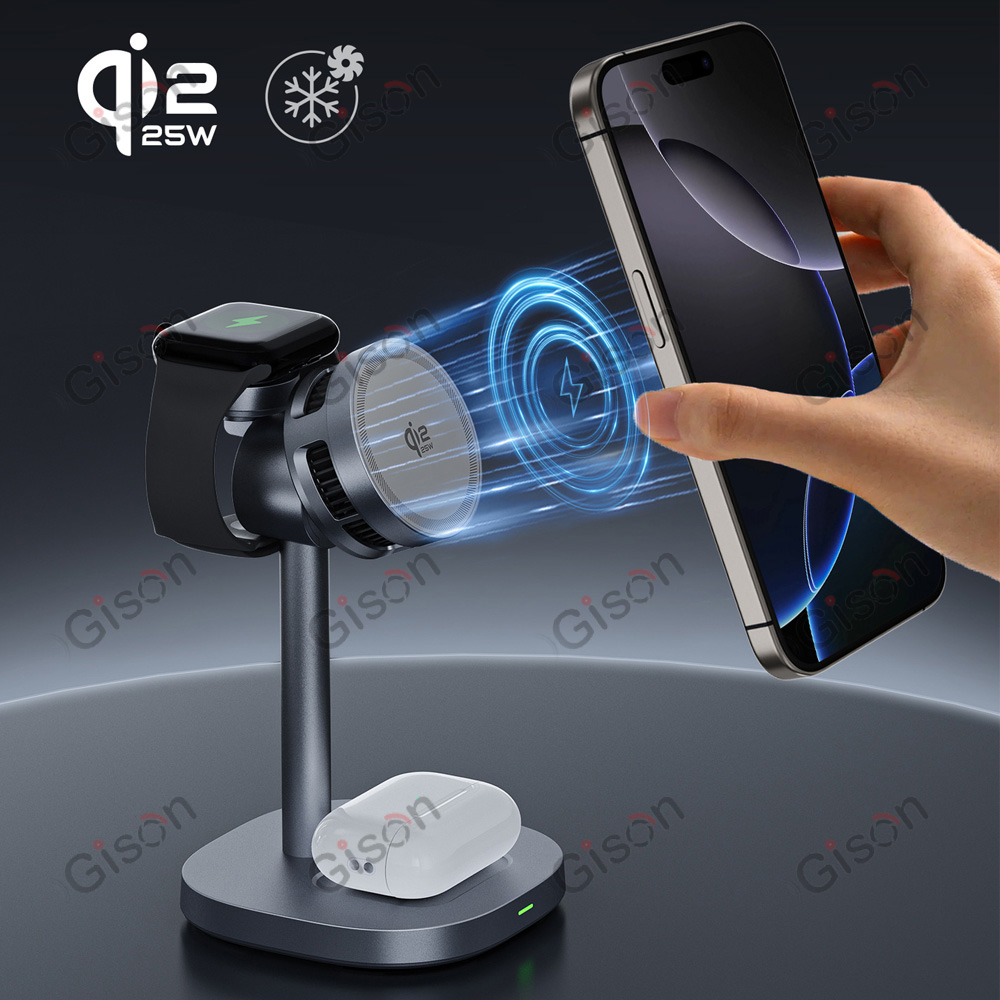 Pengisi Daya Nirkabel Magnetik - Smartwatch Phone Watches ulasan dan harga