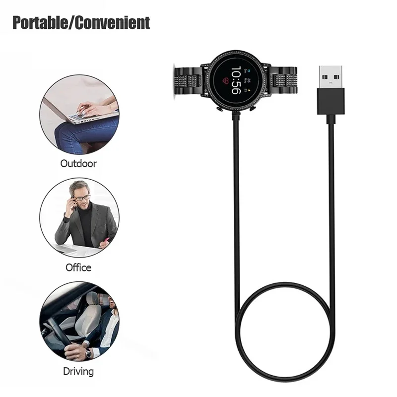 Dok Pengisi Daya Cepat Magneti - Fossil Watches Smartwatch Charger ulasan dan harga
