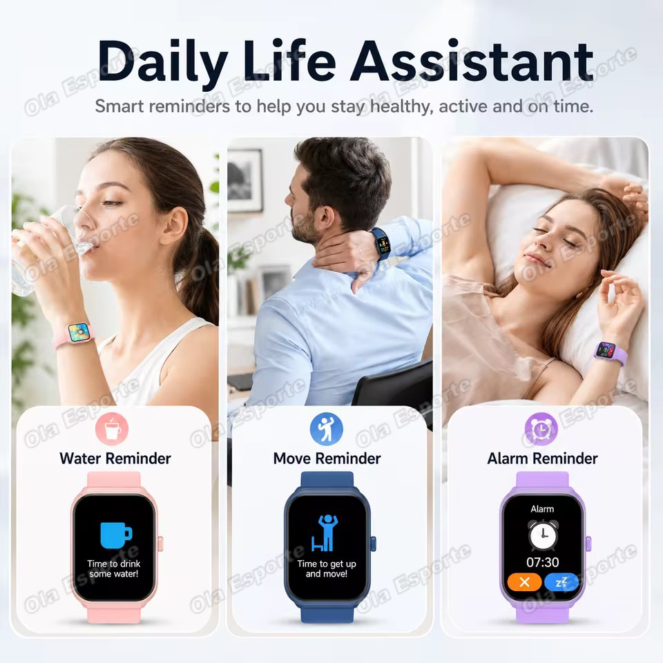 Jam Tangan Pintar Plus Pria Wa - Smartwatch Digital Watches For Women ulasan dan harga