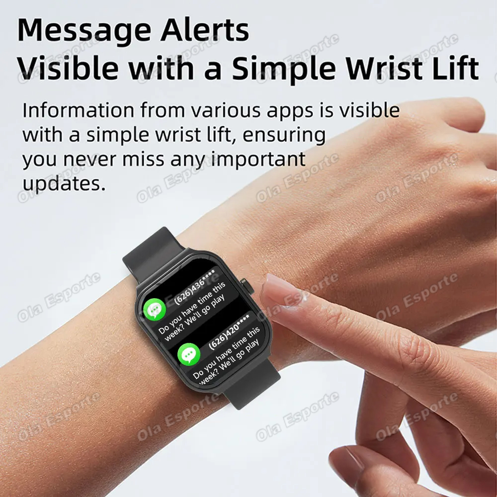 Jam Tangan Pintar Plus Pria Wa - Smartwatch Digital Watches For Women ulasan dan harga