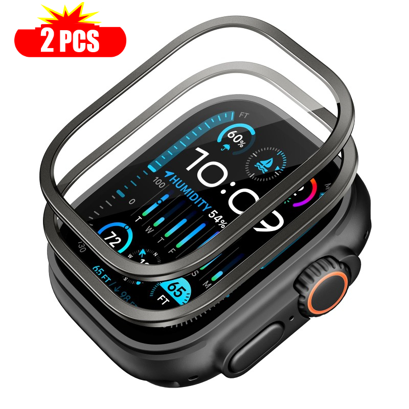 2 Buah Kaca Tempered untuk Jam - Smartwatch Watches For Men ulasan dan harga