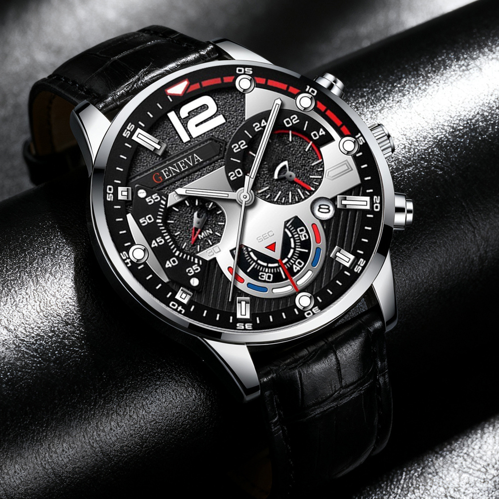 4pcs Jam Tangan Pria Fashion M - Smartwatch Watches Birthday Gift For Men ulasan dan harga