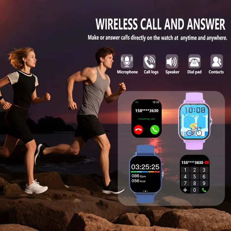Jam tangan pintar uniseks: pan - Couple Watches Smartwatch ulasan dan harga